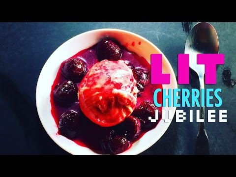 How to Make Cherries Jubilee