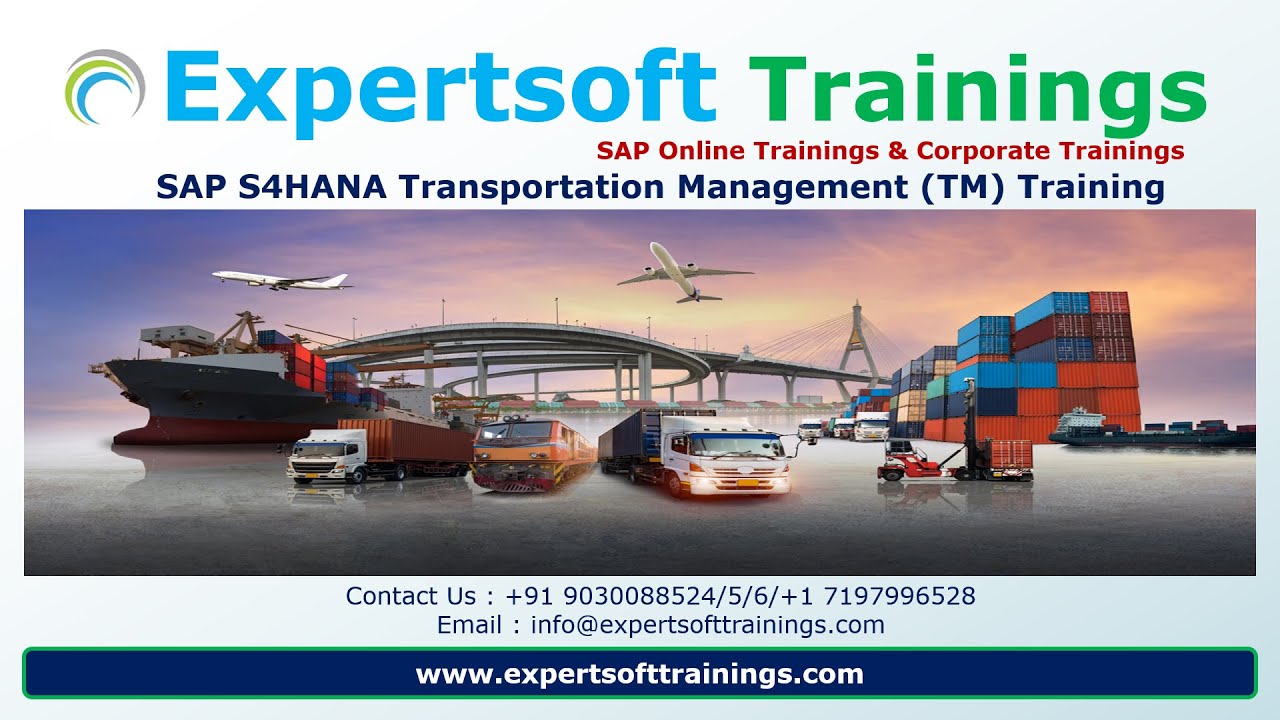 SAP S4HANA TM 2023 Latest Training | SAP S4HANA TM Embedded Training