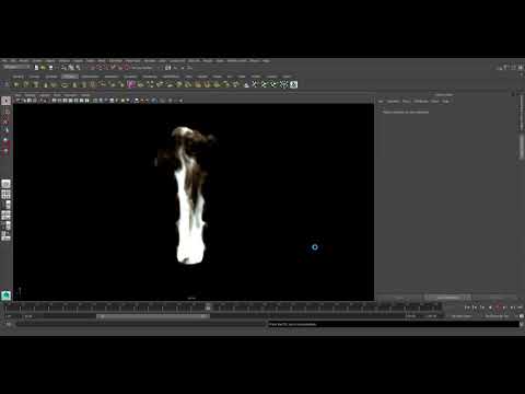 Physically-based OpenVDB volume rendering in the Maya viewport.