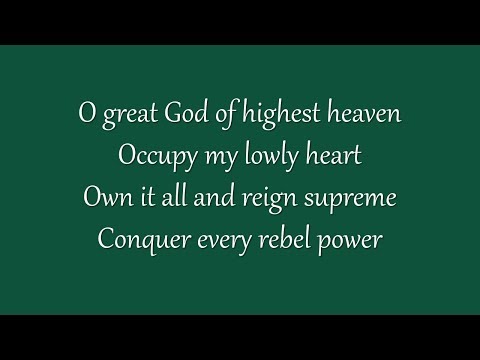 O Great God (Grace Community Church)