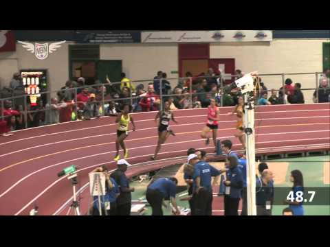 Girls 400m Heat 1 - New Balance Nationals Indoor 2013