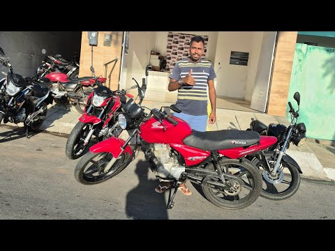 COMPRE SUA MOTO NO FABRÍCIO DA FEIRA DAS MOTOS USADAS EM LIMOEIRO DE ANADIA ALAGOAS #nordeste 
