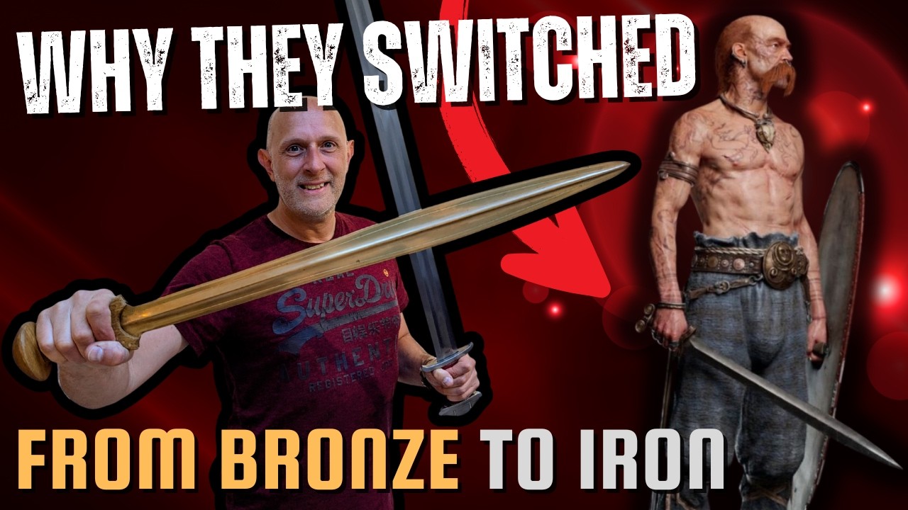 Why did ancient IRON swords REALLY dominate BRONZE swords?
