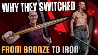 Why did ancient IRON swords REALLY dominate BRONZE swords?