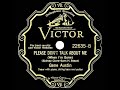 1931 HITS ARCHIVE: Please Don’t Talk About Me When I’m Gone - Gene Austin