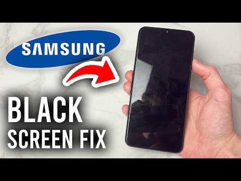 How To Fix Black Screen Issue On Samsung Galaxy Phone - Step By Step