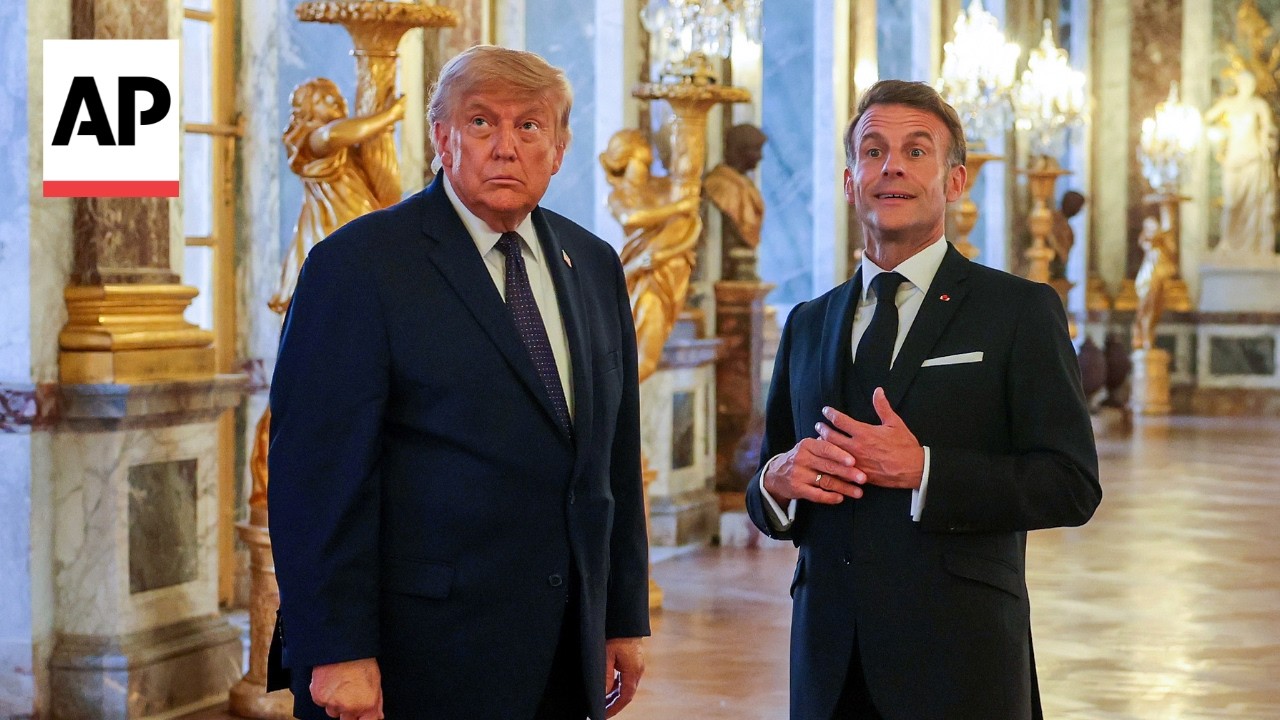 Video | 'This was not easy I can tell you': Trump signs Iran agreement during dinner in Versailles