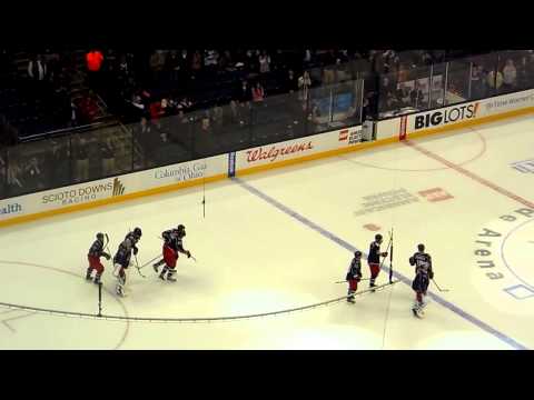 Columbus Blue Jackets Artem Anisimov Overtime Game Winning Goal against Colorado Avalanche 3/3/2013