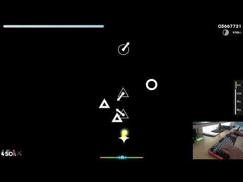 osu! Masayoshi Minoshima - Bad Apple!! feat nomico [Rhythm Games] 93.17%