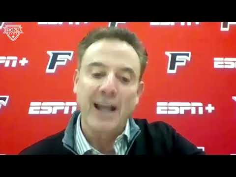 Iona MBB at Fairfield Post Game Press Conference (12/12/20)