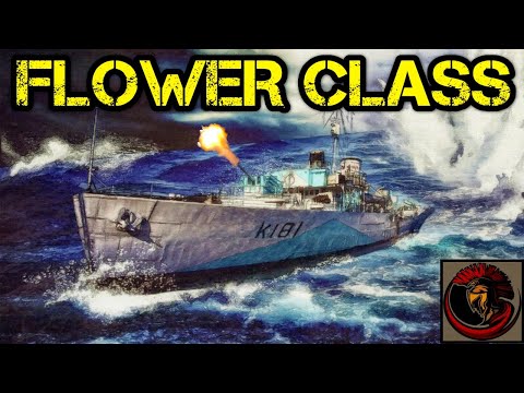 Flower-Class Corvette Warship - WW2 ATLANTIC DEFENDER