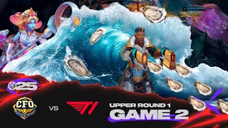 굴의 심판 | CFO vs T1 게임 2 하이라이트 | 07.04 | MSI 2025