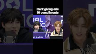 mark giving Eric 10 compliments on idol radio #got7 #theboyz #marktuan #shorts #foryou #kpop #ahgase