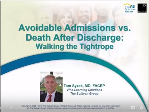 Avoidable Admissions vs. Death After Discharge: Walking the Tightrope
