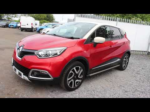 2016 Renault Captur (red) for sale at Vic Young car Dealership - South Shields