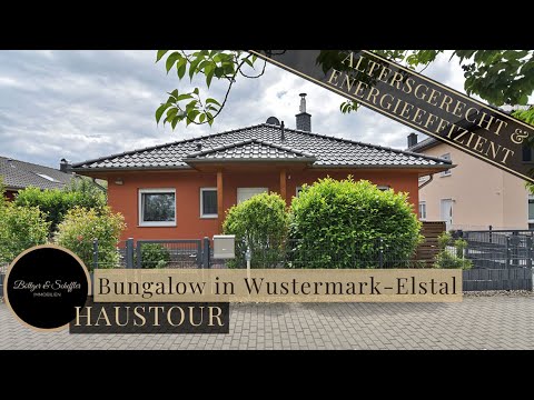 modernes Niedrigenergiehaus (im Bungalowstil) | altersgerecht | Haustour | Wustermark - Brandenburg
