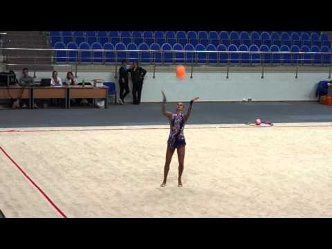 Чукалина Екатерина, мяч, Раменское 14.09.2013 Catherine Chukalina