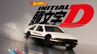 Toyota AE86 Initial D Hot Wheels Custom