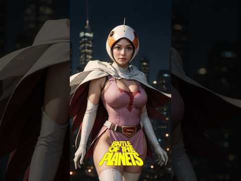 G-Force in Real Life! |Battle of the Planets AI Transformation #short #anime #gatchaman #aianimation
