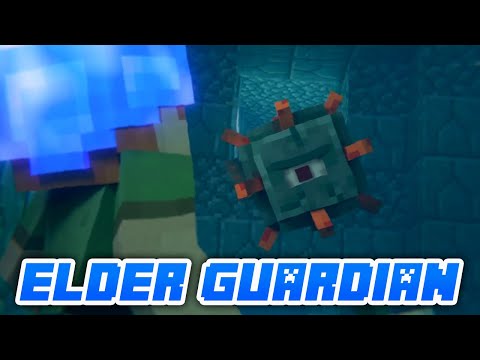 "Elder Guardian" Minecraft Song of Imagine Dragons - Sharks (Animated Music Video)