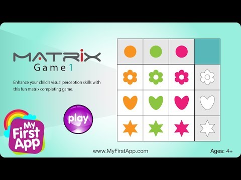 Matrix 1 | Educational Apps | Games for Toddlers & Kids logo