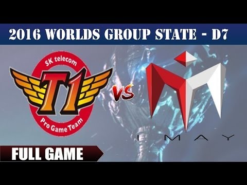 SKT vs IM - LoL WCS 2016 D8 - Oct 09, 2016 | SK Telecom T1 vs I May