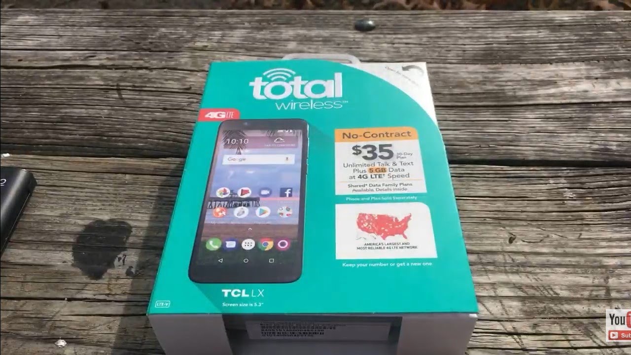 Alcatel TCL LX unboxing Specs review hands on total Wireless