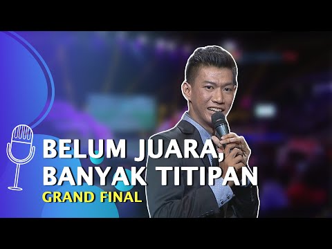 GRAND FINAL! Stand Up David Soal Keresahan Nyari Materi, Raditya Dika: Keren! -  SUCI 4
