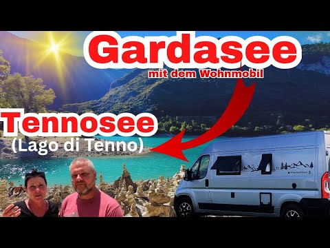 Tennosee - Lago di Tenno Stellplatz / Campingplatz -Gardasee Rundreise Wohnmobil #wohnmobil
