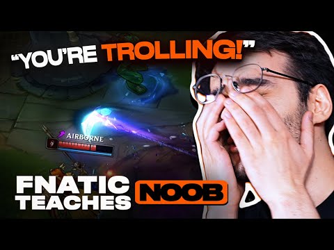UR TROLLING SO HARD! | Hylissang Teaches Noob THRESH | FNATIC Teaches Noob 2022