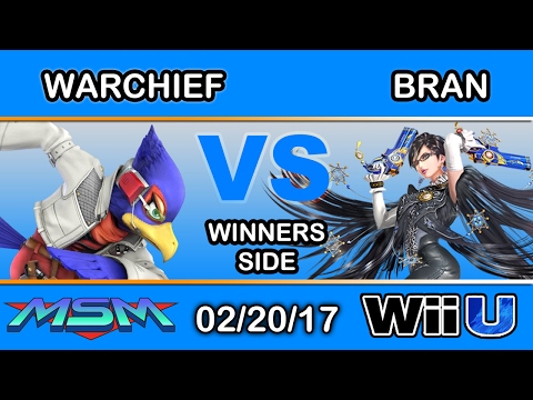 MSM 86 - 2GG | Warchief (Falco) Vs. Bran (Bayonetta) Winners Side - Smash Wii U