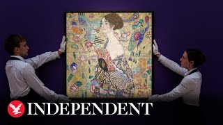 Watch again: Klimt’s last portrait ‘Lady with a Fan’ set for auction in London