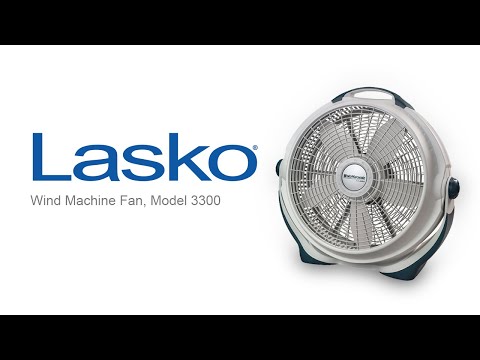Lasko 20″ Wind Machine Air Circulator Fan, Model 3300