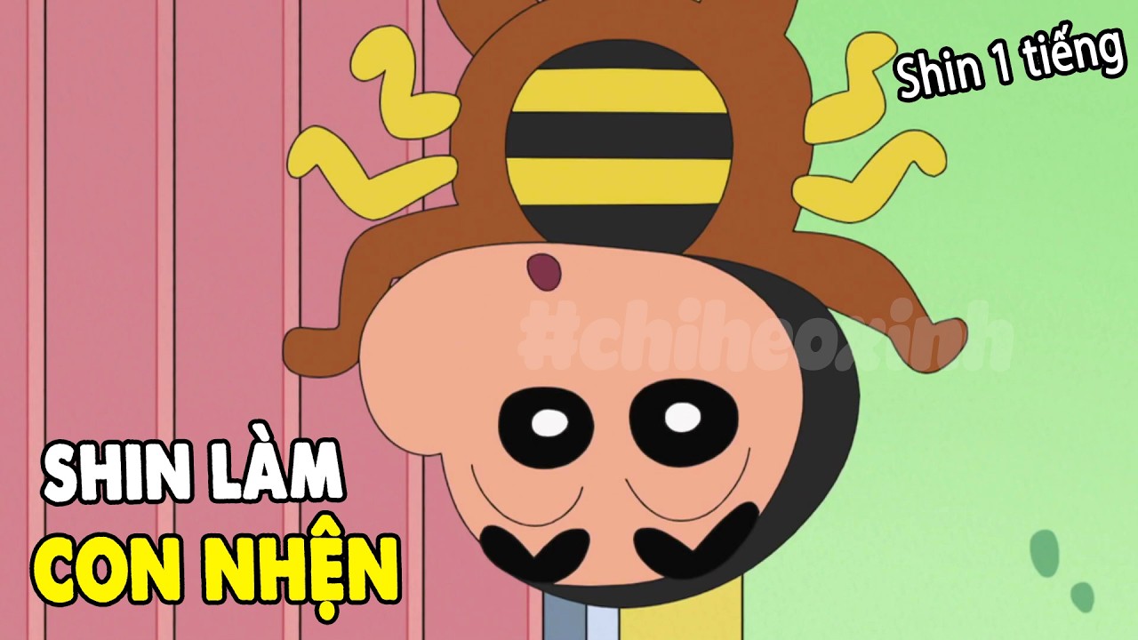 Tổng Hợp Shin 1 Tiếng P33 - Thử Thách Cấm Cười Khi Ăn | Shin Tập Mới Để Ăn Cơm | Shin Cậu Bé Bút Chì