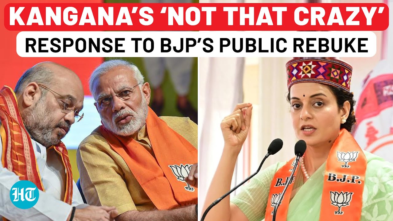 Kangana Vs BJP? After Public Rebuke Over Farmer Protest Remarks, Ranaut’s ‘Not That Crazy’ Response