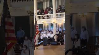 National Anthem at Faneuil Hall
