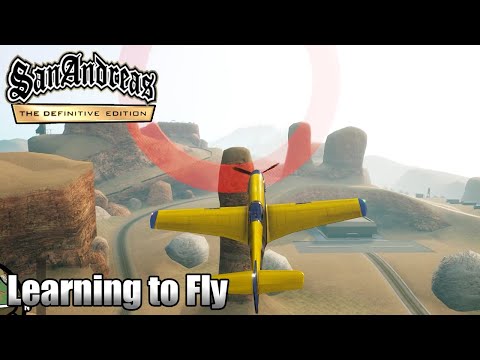 GTA SAN ANDREAS DEFINITIVE EDITION - Mission #69 - Learning to Fly (4K 60FPS)