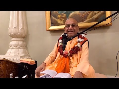 Sunday feast class BG 18.66 - HH Nava Yogendra Swami - 7 April 2019
