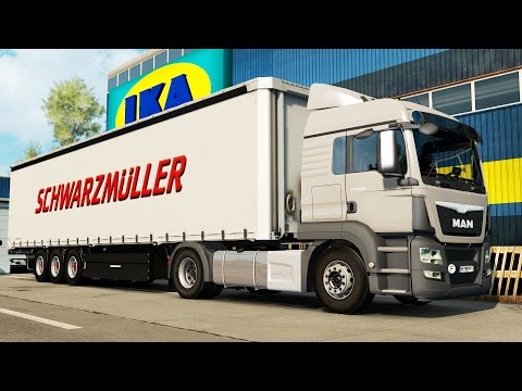 ETS 2 1.26[open beta] MAN TGS Euro6 Calais - Paris