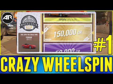 Forza Horizon 3 Let's Play : CRAZY WHEELSPIN!!! (Part 1)