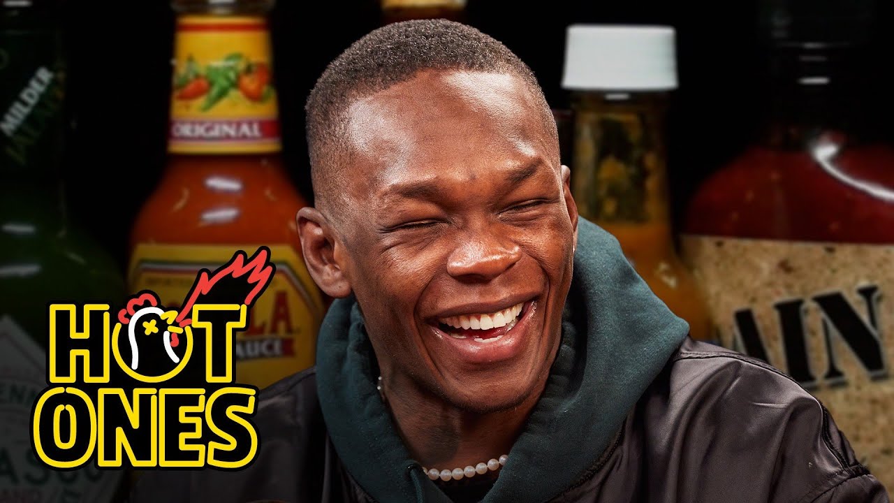 Israel Adesanya on Hot Ones