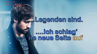 Max Giesinger  - Legenden - Instrumental und Karaoke mit Chor