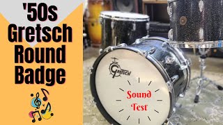 Video thumbnail for Late '50s Gretsch Round Badge description and sound test by Eddie Avakian