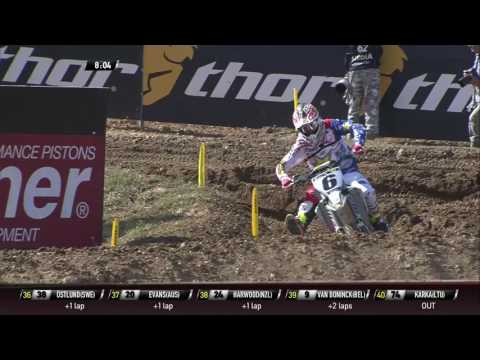 Herlings tries to pass Anderson MXoN Maggiora 2016 - motocross