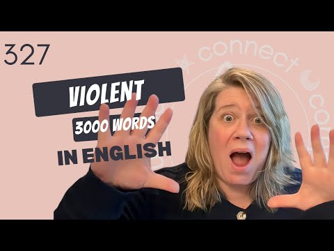 Learn English Vocabulary: “Violent” -Definitions, Usage, Collocations, and Opposites 327/3000