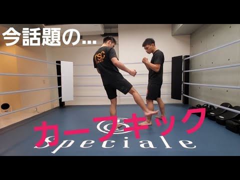 今話題のカーフキックを大﨑兄弟が解説
