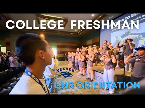 FRESHMAN ORIENTATION VLOG | UNR