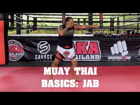 Muay Thai Basics: Jab - AKA Techniques
