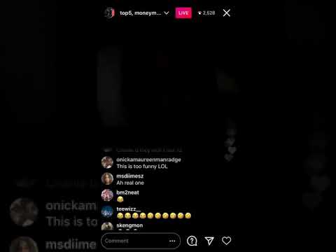 Top5 homie gets exposed for playing lil berete and tizzy stackz in the background while on ig live