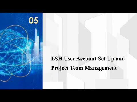 User Account Setup and Project Team Management